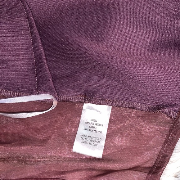 Lulus Master of Style Mauve Purple Puff Sleeve Cropped Wrap Top - Picture 9 of 9